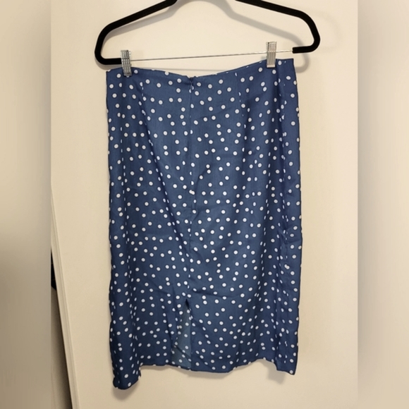 Skips A Beat Polka Dot Midi Skirt - (Large) - Picture 3 of 4